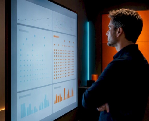 B2B-Marketingexperte analysiert Konversionsdaten