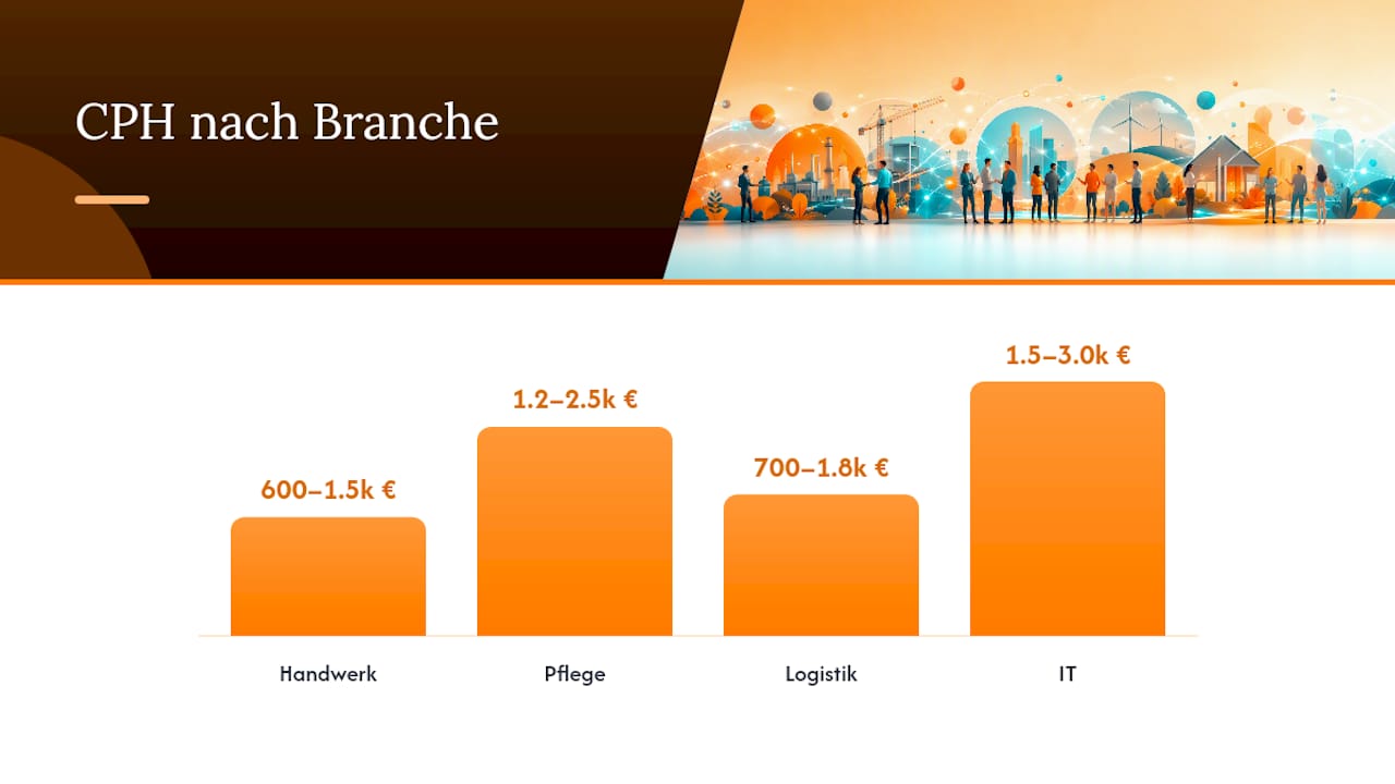 Warum Branche und Region die Kosten stark verändern — overview diagram